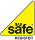 Plumbing Consultants logo with gas safe register badge and service banner.